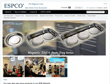 Tablet Screenshot of espco.com.tw